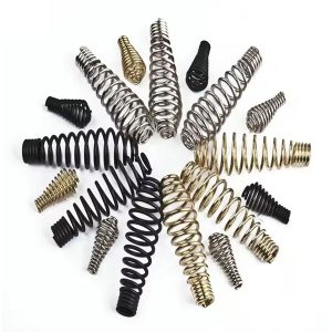 Barbecue barbecue roestvrij stalen handvat compressie veer