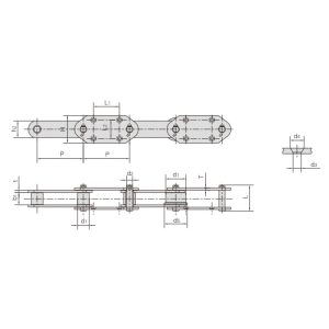 transportketting voor lift