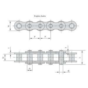 motorfiets motorketting