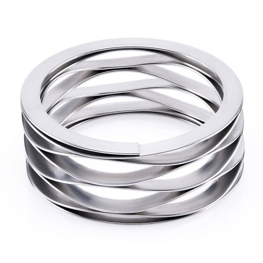 multi-turn golfveer met vulringen