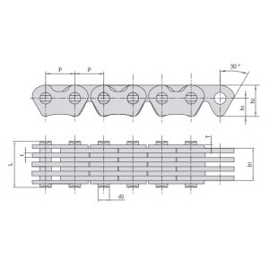 geruisloze timingkettingen voor automotoren