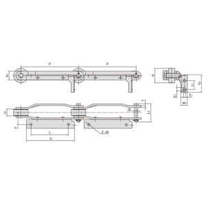 transportketting voor tabaksmachines