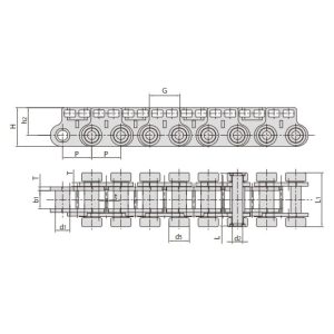 kettingen voor plaatmateriaal op houtbasis