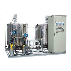 voorbehandeling van ruw water en doseerapparaat voor circulerend water