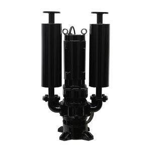 Onderdompelbare rootsblower met drie lobben