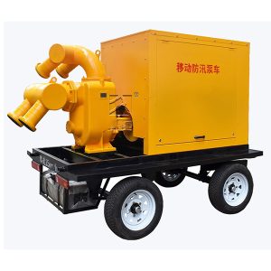 mobiele diesel modderwaterpomp