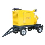 mobiele diesel afvalwaterpomp