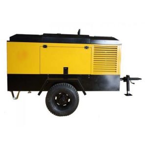 mobiele diesel schroefcompressor