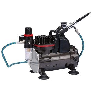 olievrije mini luchtcompressor