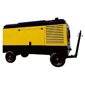 verplaatsbare diesel schroefcompressor
