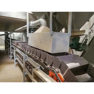 transportband met schort