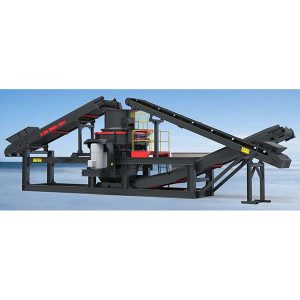 mobiele zandvermalingsinstallatie