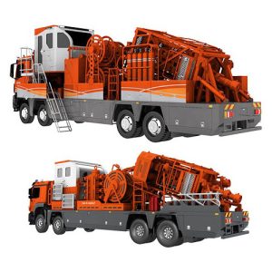 elektrisch gestuurde intelligente coiled tubing unit