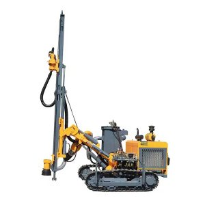 open-pit down-the-hole boorinstallatie