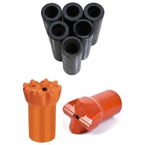 T38-bit met schroefdraad en verzonken midden voor het intrekken van knoppen