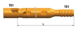 T51-Ronde76-T51 Geleidingsbuis